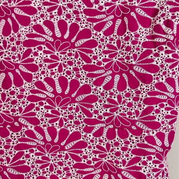 LOFT Pink Floral Mini Dress - Picture 3 of 9